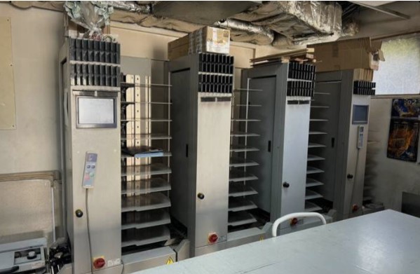 Used printing machinery